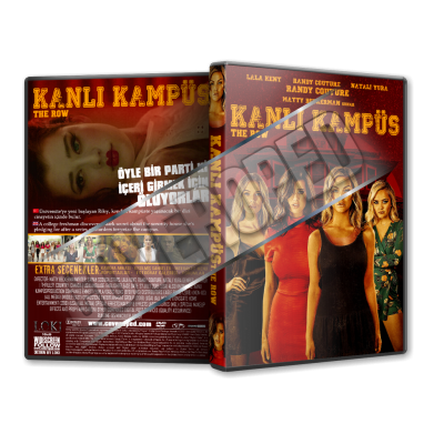 Kanlı Kampüs - The Row - 2018 Türkçe Dvd Cover Tasarımı